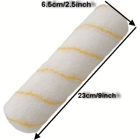 Pro Grade Couvre-rouleaux à peinture - Paquet de 10 microfibres 9 pouces (1/3)