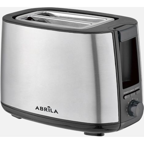 Tostador pan limia 750w negro/plata 7niv.tostado,descongelacion, apagado autom.2ranuras.recogemigas,17x26,5x15cm
