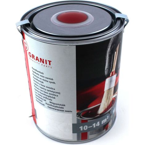 Peinture Vernis rouge rubis RAL 3003 NOPOLUX WILCKENS GRANIT Bidon 1 l