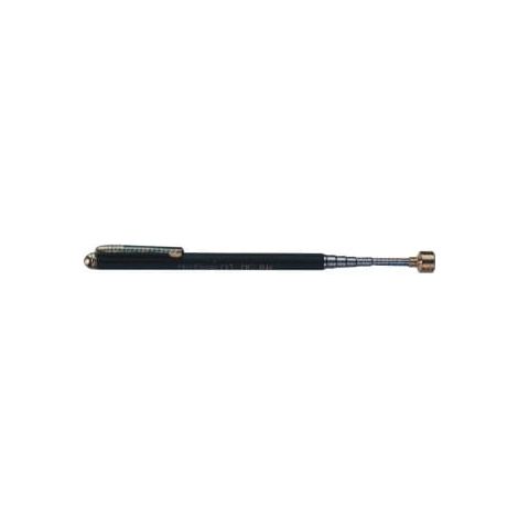 Pinza magnética telescópica Jonnesway AG010034, ideal para levantar piezas metálicas, brazo telescópico de 650 mm, imán potente, acero anticorrosión, 1,6 kg de carga.