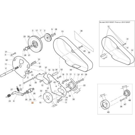 RODILLO COMPLETO ORIGINAL EMAK F1440817