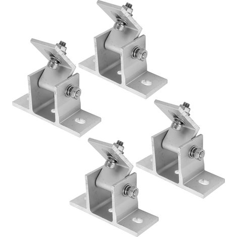 Pied de support avant pour panneau solaire photovoltaïque (1/5)