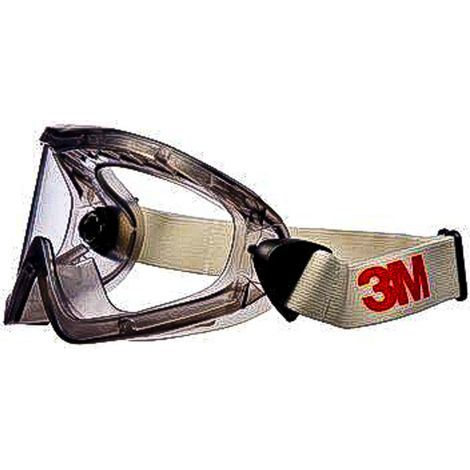 Lunettes-masque de protection 3M 2890  anti-buée, anti-rayures, protection UV ( Prix pour 1 )