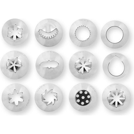 Set de 12 douilles en inox - Alice Délice