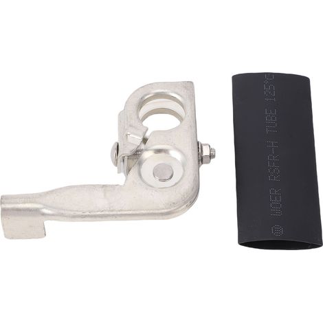 Connecteur de Borne de Batterie Positive, Remplacement en Métal électrogalvanisé pour Voitures et Camionnettes, Améliore le Flux de Courant, Comprend un Manchon Thermorétractable, (1/5)
