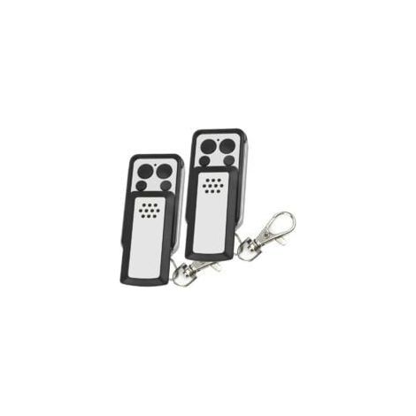 Télécommande - 2 Boutons à clapet- Compatible avec la plupart des motorisations avidsen, Grise, Autonomie de 2 ans - 114253 (1/4)
