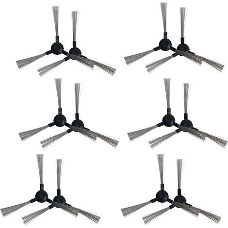 Lot de 12 brosses latérales pour aspirateur robot AMIBOT Flex Laser