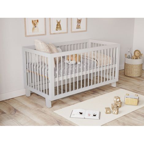 Alexander Cot Bed 140x70cm (White)