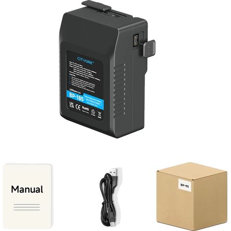 Batteriepack, hohe Kapazität, vielseitige Kompatibilität, 1PC (1/2)