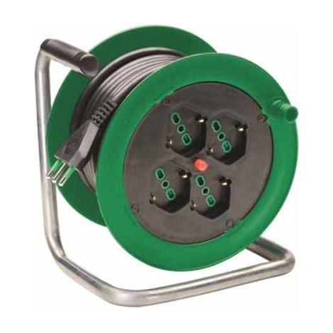 Ich habe mit 4 Schuko und Kabel 15 Meter 3x1,5 mm Brixo eingewickelt (1/2)