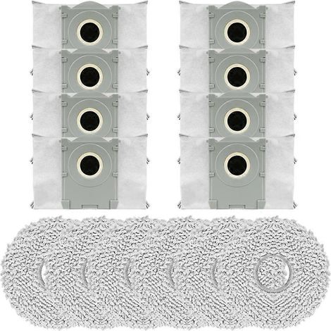 Ersatzteile für den Ecovacs Deebot T30C Omni / T30C Pro Omni Staubsauger: Staubbeutel und Reinigungstuch (1/5)