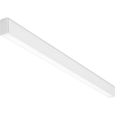 Forlight - Sistema lineal Ilo Aluminio, Policarbonato Blanco, OPAL