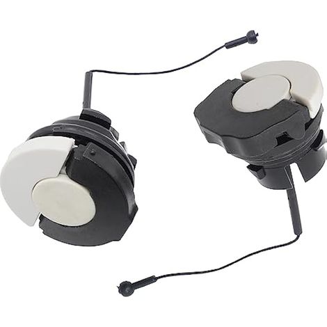 Bouchon de filtre à huile et bouchon de carburant pour scie à chaîne 2 pièces pour STIHL MS210 MS230 MS240 MS250 MS250C MS260 MS340 MS360 MS380