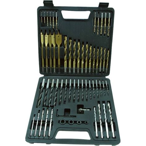 Coffret Perçage Métal-Bois et Béton 60 pcs - Performance Optimale - Précision et fiabilité - Beast (1/3)
