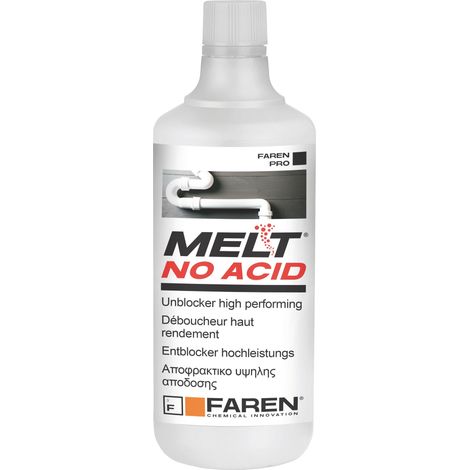 Faren DISGORGANTE LIQUIDO MELT NO ACID  lt. 1 12.00 pz