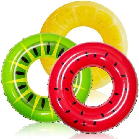 Schwimmring, été eau Schwimmreifen grand, piscine Floats jouet pour piscine - Partydekorationen, Strand, extérieur (1/5)