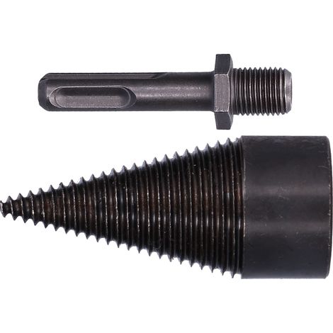Mèche de fendage de bois de 42 mm, outil de coupe en acier rapide pour perceuse à percussion électrique (poignée ronde) (1/5)