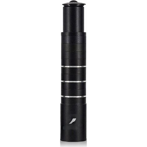 Extensión de potencia de aleación de aluminio, elevador de manillar, adaptador de potencia de bicicleta, espaciador de altura de cuello (1/5)