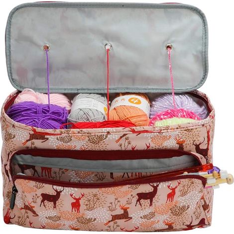 Sac de rangement de fil grande capacité (fauve) (1/2)