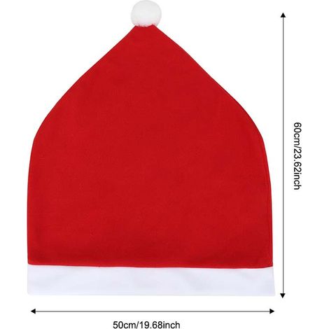 Décorations de Noël, housses de chaises avec chapeaux, housses de tabourets, housses de chaises en peluche, décoration intérieure européenne et américaine, mini foulards de Noël