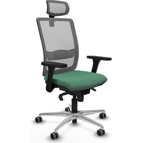 Sedia da ufficio piqueras y crespo Haches grigio mesh comfort (1/2)