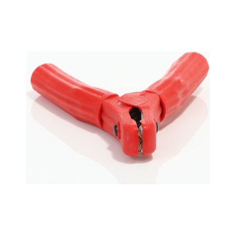 Câble de pince (rouge +) - entièrement isolé