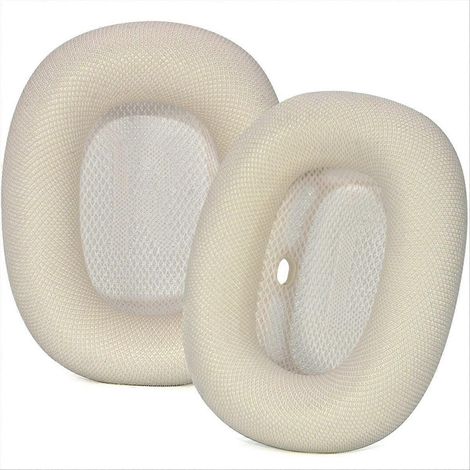 Rechange Coussinets d Oreille pour Max 1th 2th Casque Accessories pour Enhanced Comfort et Protection Blanc (1/5)