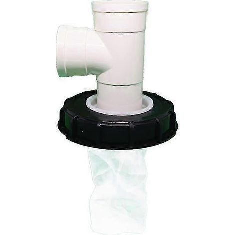 Filtre pour couvercle de réservoir IBC avec maille en nylon de 165 mm pour accessoires de réservoir d'eau de pluie - Filtre supérieur pour couvercle de réservoir IBC en argile (02) (1/5)
