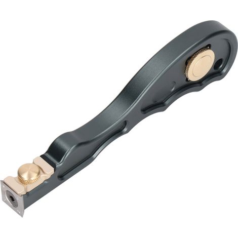 Grattoir à colle pour le travail du bois multifonctionnel, mini outil de retrait de colle en alliage d'aluminium avec poignée ergonomique pour les espaces restreints (1/5)