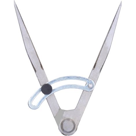 Compas de rabot à ailettes de 153 mm pour ajusteurs, menuisiers et traceurs. (1/5)