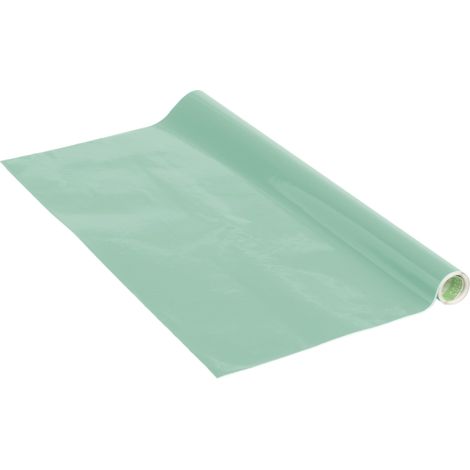 Venilia Pellicola adesiva Greenline, Verde menta Verde chiaro, 67,5cm x 2m, Spessore 95μ, Pellicola autoadesiva per mobili o cucina, carta da parati, PVC senza ftalati, Prodotto in UE (1/5)