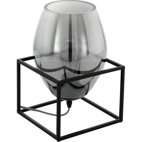 Eglo Iluminación Lámpara de sobremesa vidrio Olival  1xE27 (1/2)