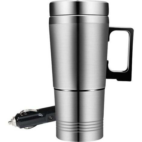 Nazalus-Heißer Verkauf-Elektrische Auto-Wasserkocher, kochende Wärmebecher-Isolierung, isolierte Flaschen, 300 ml, 24-V-Edelstahl-Zigarettenanzünder-Stecker