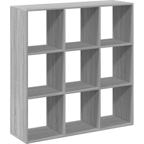 Maison Exclusive - Libreria Divisorio Grigio Sonoma 102x29x103,5 cm in Truciolato (1/5)