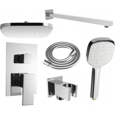 Mexen Uno DR33 Brausegarnitur für Unterputzmontage, Chrom - 71435DR33-00 (1/5)