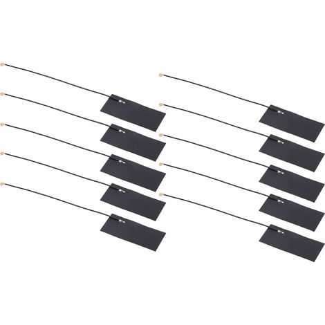 Packung mit 10 IPEX-Innenantennen, 5 dBi Gewinn, flexibel, oxidationsbeständig, stabiles Signal, für GPS, 4S-Shops und DVD-Navigation. (1/5)