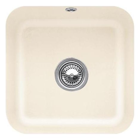 V&B Unterbauspüle Cisterna 50 Abl.garn, m Exzenter, ivory CeramicPlus (1/5)