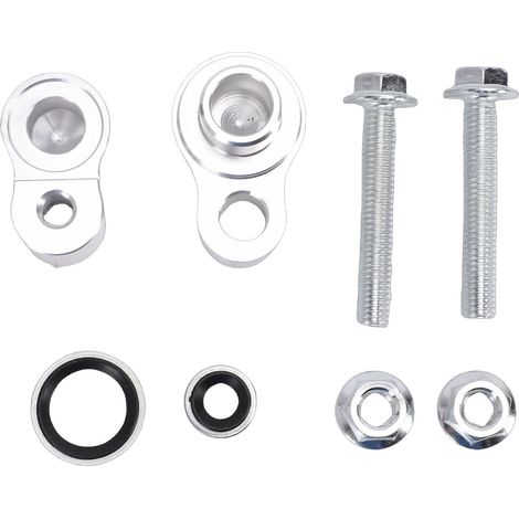 Kit de Blocage de Climatisation Arrière, élimination Efficace des Conduites de Climatisation pour, 2000-2013, Alliage D'aluminium, adapté pour le Remplacement de la Arrière (1/5)