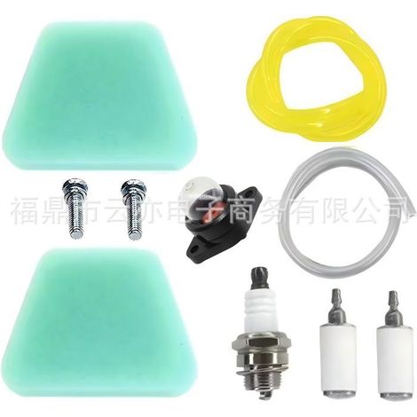 Filtre à air, durite de carburant et poire d'amorçage compatibles avec Partner 350 351 370 371 390 420 (1/5)
