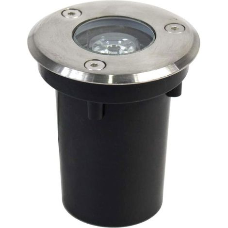 Faretto incasso segnapasso 1 led 1,5 watt calpestabile Luce calda 3000k giardino luce da esterno vialetto illuminazione esterni IP65 (1/4)