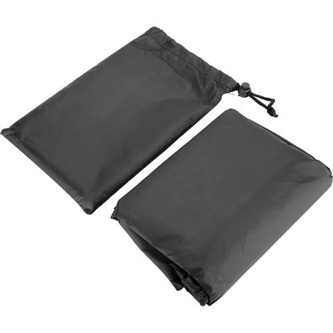 Eosnow Wasserdichte Oxford-Gartenschirm-Abdeckung, Schutz für Außenterrasse, Regenschutz (280 x 30/81/46 cm)