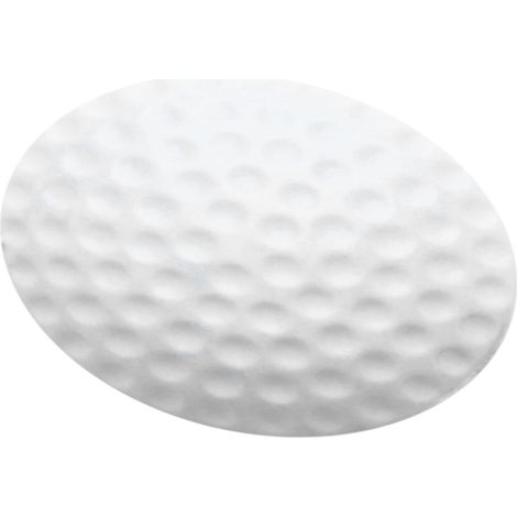 Tope de puerta de silicona autoadhesivo blanco – 5 x 1,2 cm (1/5)