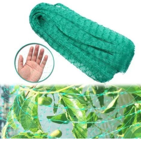 Filet Anti-Oiseaux, Filet de Jardin Vert 5x20m, Filet de Protection pour Filet de Plantes, protège Plantes, Fruits, Fleurs et légumes (1/5)
