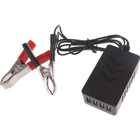 Adaptateur 12V, 24V, USB compatible avec les véhicules et motos 12V et 24V, pour la connexion, le montage et la maintenance.-AquaForge