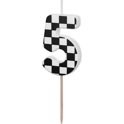 Vela de cumplea帽os de 5,5 cm