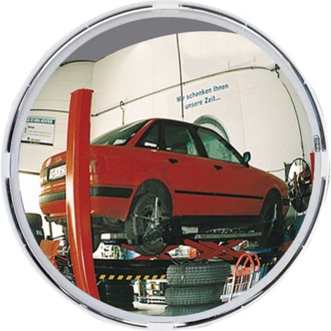 SPL Specchio multiuso D.600mm plastica bianca per 2 direzioni 11m - 516 (1/2)