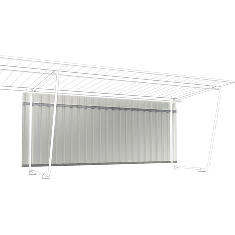 WSM, Paroi arrière pour couverture de toit plat Siegen, pour