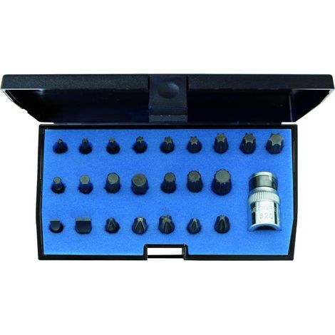 GEDORE 620-024 Schraubendreherbit-Set 1/4", 24-teilig