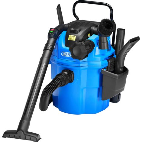 Draper 36313 230V Wall Mounted Wet and Dry Vacuum Cleaner, 1500W (1/4)
