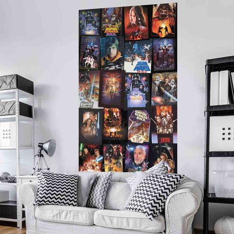 Poster géant intissé images cultes Star Wars en vignette 120x200cm (1/3)